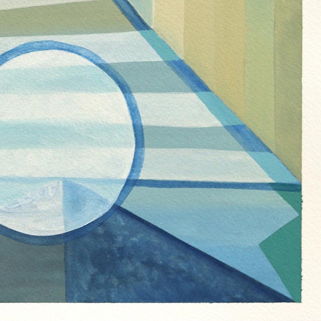 2020s Untitled (Ppr441) - Surrealist Color Drenched Abstract Mixed Media Original Artwork by Max Manning For Sale - Image 5 of 6