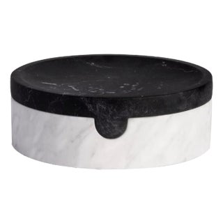 Ashes Marble Box with Cover by Studio Lievito For Sale
