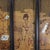 Wood Vintage Chinese Zitan Table Screen | Carved Ladies & Agarwood Inlay With Stand For Sale - Image 7 of 10