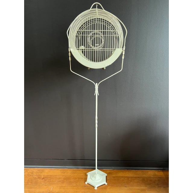 Early 20th Century Art Deco Bird Cage For Sale - Image 5 of 6