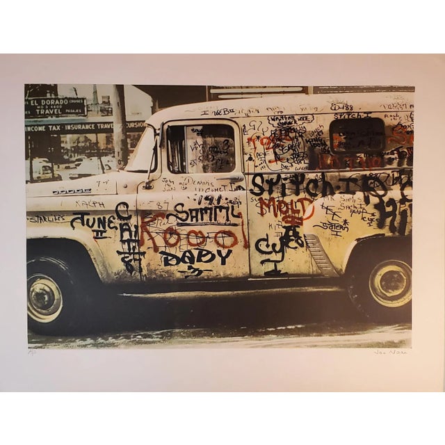 Knoll Photographer Jon Naar Signed Artist Proof Silkscreen the Faith of Graffiti, Truck Nyc 1974 For Sale - Image 13 of 13