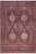 Beautiful Shabby Chic Sultan Pak-Persian Blue/Rust Wool Rug - 8'2'' X 10'3'' For Sale - Image 9 of 9