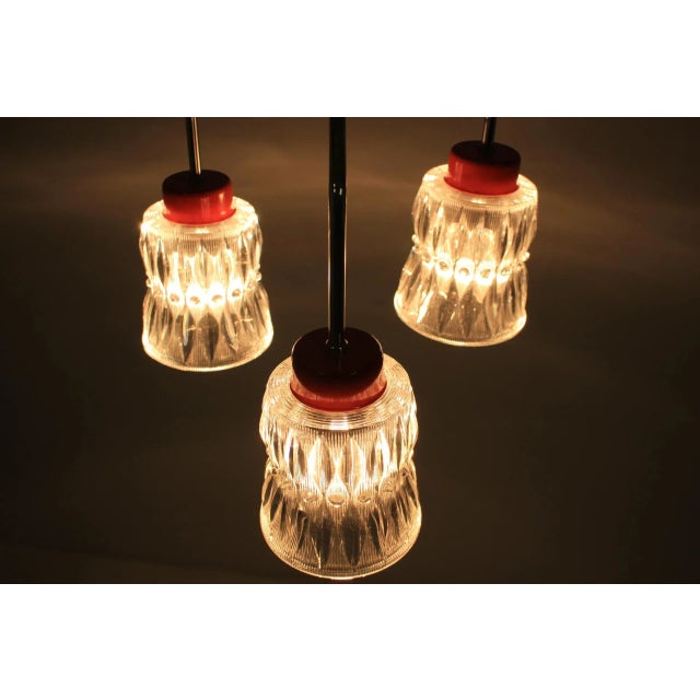 Vintage Chandelier from Lidokov, 1970s For Sale - Image 4 of 9