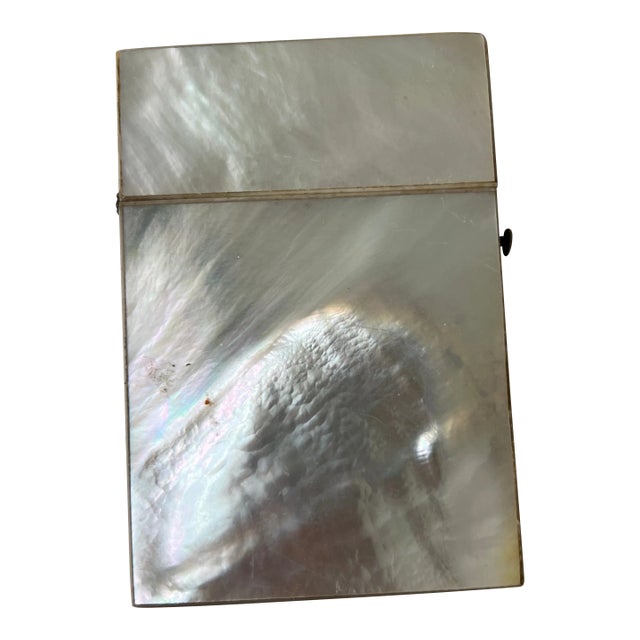 Antique Mother of Pearl Case, England For Sale