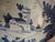 Sky Blue Pair of Delft Style Vintage Hand Painted Plates For Sale - Image 8 of 15