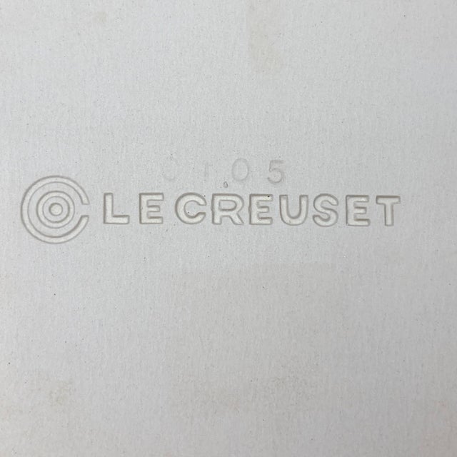 Ceramic Vintage Le Creuset Kiwi Green Stoneware Rectangular Baking Dish Casserole Baker For Sale - Image 7 of 7