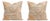 Beige Faded Suzani Bedding Pillow Cover 23'' X 26'' - Set of Two For Sale