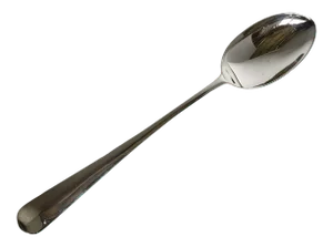 Sheffield Silver Plate Serving Spoon 11"