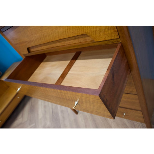 Wood Mid-Century Chest of Drawers in Walnut from Younger, 1960s For Sale - Image 7 of 9