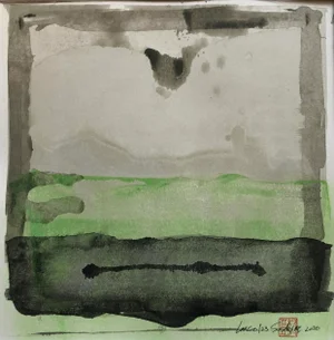 Largo 123 Framed Abstract Painting