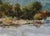 Antique River Landscape Oil Painting, Ukrainian Art, 1999 42-58 For Sale - Image 4 of 6