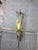 Brass Mid-Century Modern Brutalist Style Solid Brass Military Helicopter Sculptures For Sale - Image 8 of 12