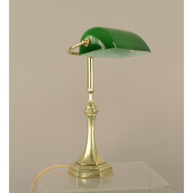Art Deco German Brass Desk Lamp, Berlin, 1920s For Sale - Image 12 of 12