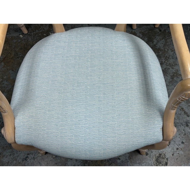 Wood French Louis XVI Cane-Back Armchairs, Set of Four For Sale - Image 7 of 12