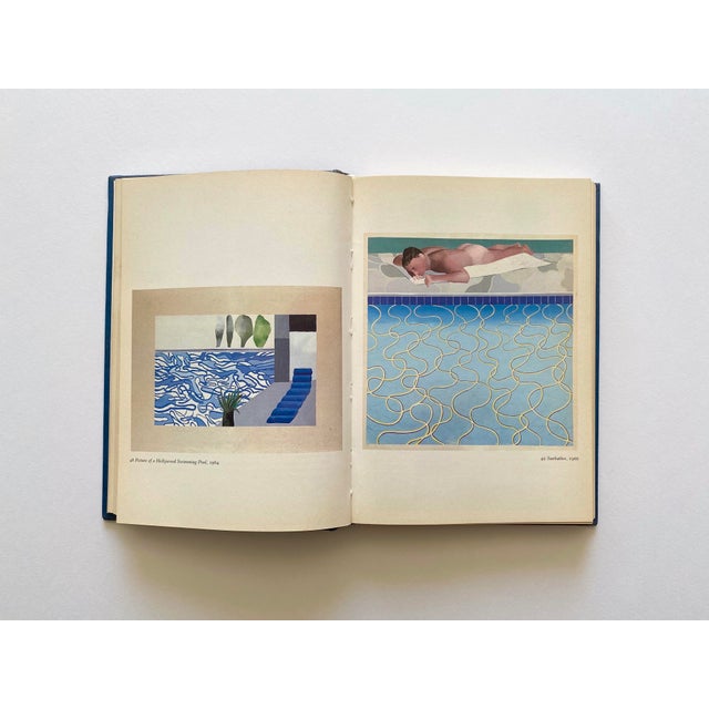 1980s David Hockney Vintage 1981 First Edition Lithograph Print Hardcover Pop Art Monograph Survey Book For Sale - Image 5 of 18