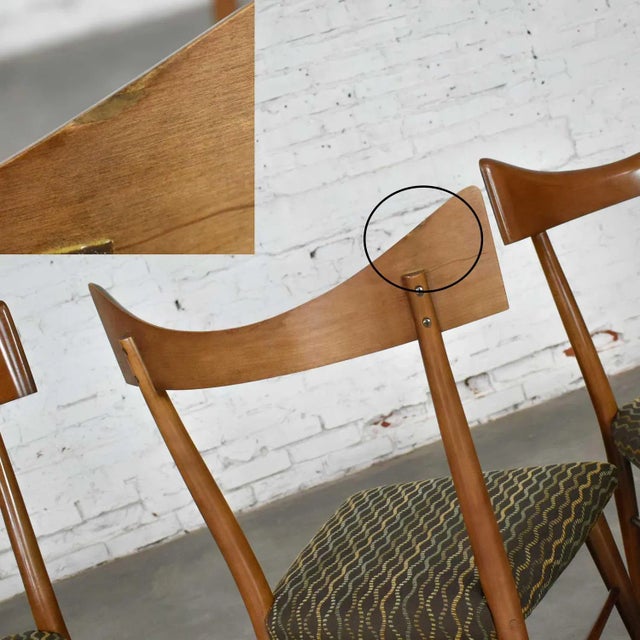 Mid-Century Modern Dining Chairs Planner Group by Paul McCobb for Winchendon, Set 5 For Sale - Image 10 of 12