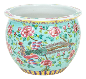 Chinese Famille Rose Porcelain Fish Bowl