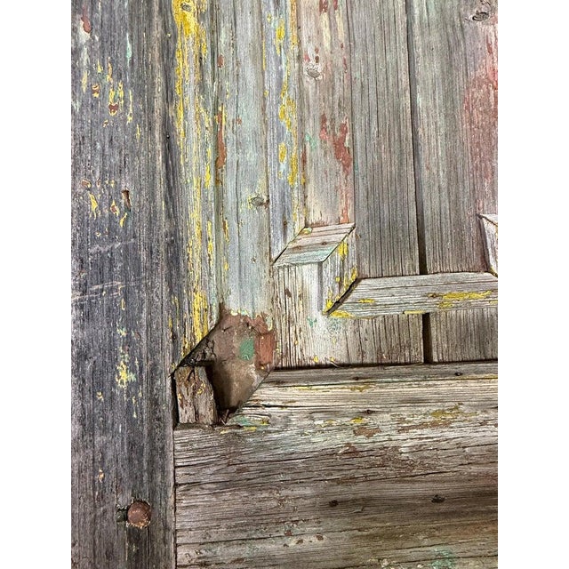 Pair of 19th Century Rustic Wooden Doors, Distressed Finish, France For Sale - Image 10 of 18