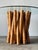 Vintage Bundled Bamboo Glass-Top Dining Table, Attributed to Budji Layug For Sale - Image 13 of 17