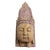 Antique Asian Wood Quan Yin Head For Sale In Los Angeles - Image 6 of 6
