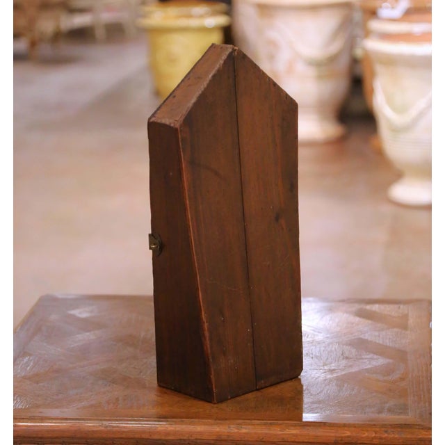 19th Century French Silvered Bronze Ostensoir Monstrance With Original Casing For Sale In Dallas - Image 6 of 12