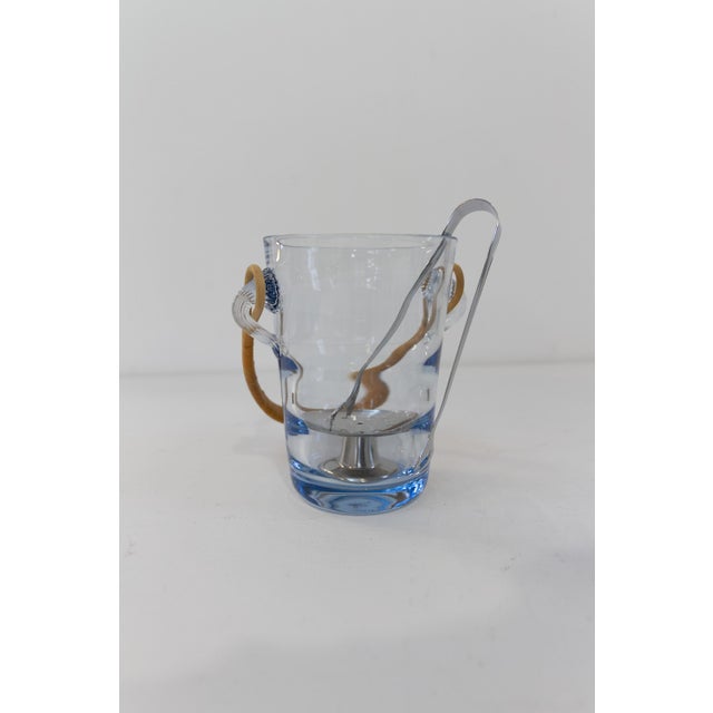 Danish Glass Ice Bucket by Per Lütken for Holmegaard, 1960s. For Sale - Image 9 of 18
