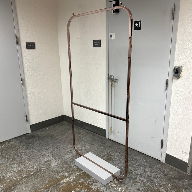 Zander Lee Design Tete Rose Gold Clothing Rack | Chairish
