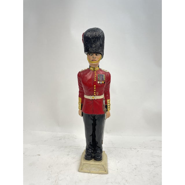 English Royal Guards Ceramic Bottle, 1970s For Sale - Image 15 of 15