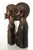 An awesome pair of wood carved African figures of male and female heads and torso. Beautiful patina and detail on these...
