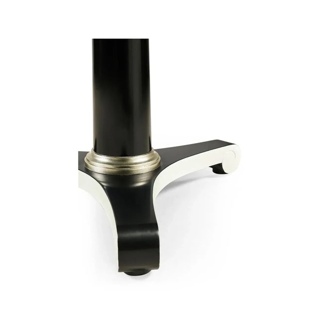 Classic Black and White Dining Table For Sale - Image 4 of 5