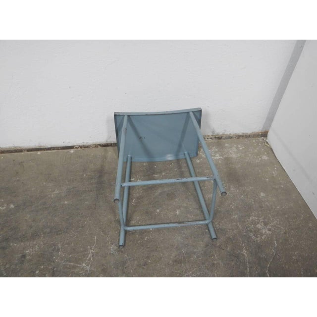 Gray Iron Stool, 1970 For Sale - Image 9 of 13