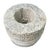 Rustic Vintage Mid 20th Century Granite Chiseled Barrel Planter For Sale - Image 3 of 8