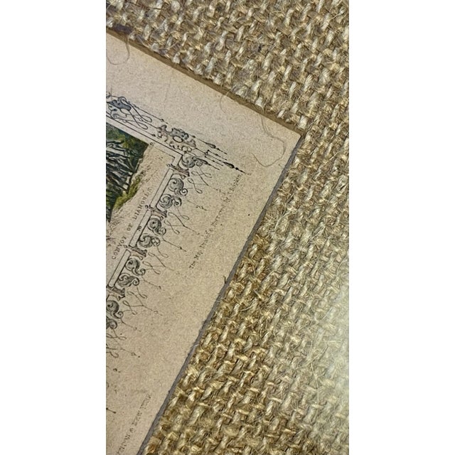 Wood 19th C. English Map of North America by J. Rapkin For Sale - Image 7 of 7