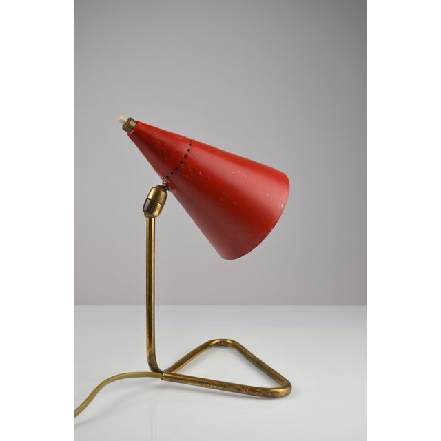 Cocotte Desk Lamp by Gilardi & Barzaghi, Italy, 1950s For Sale - Image 14 of 17