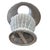 Coastal Vintage Wicker Table Desk Lamp, White, 14x19" For Sale - Image 3 of 6
