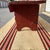 Antique Pennsylvania Mortised Bench in Old Red Paint, Lancaster County, Circa 1860s For Sale - Image 15 of 18
