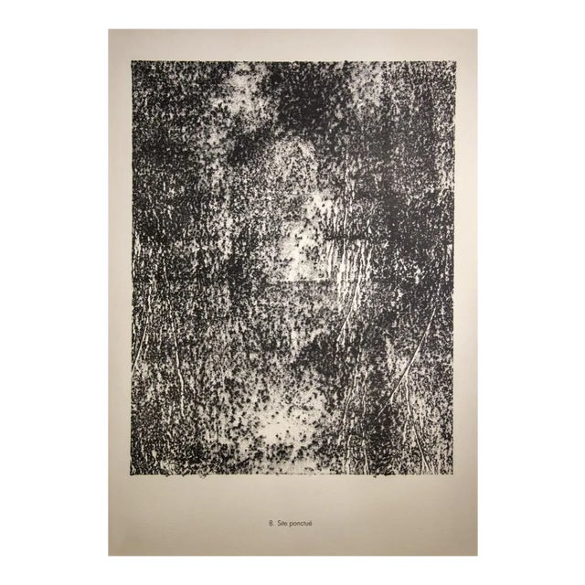 Punctuated Site, Original Lithograph, 1959 For Sale