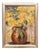 Monica Gilhorn, Vessel with Mimosa, 1950s, Oil on Canvas, Framed For Sale