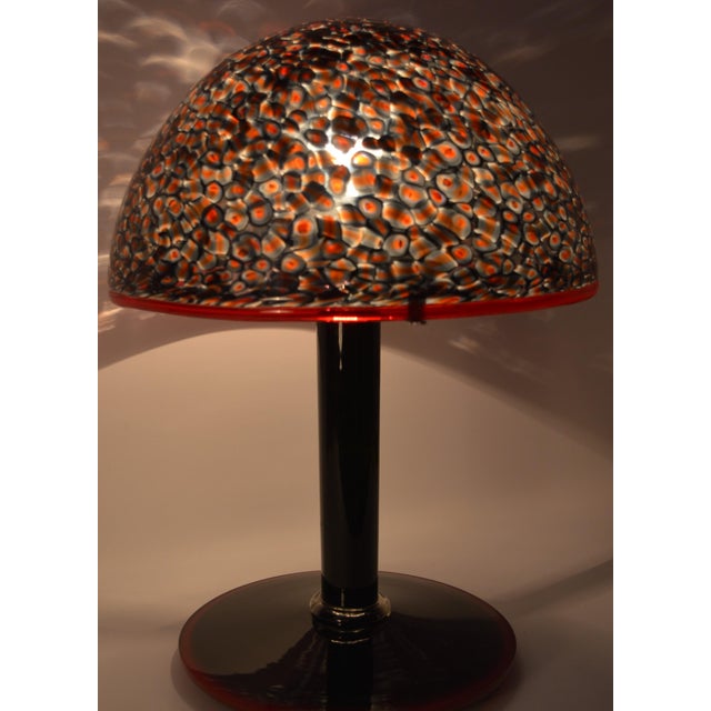 Gae Aulenti Vintage Murano Glass Lamp by Gae Aulenti, 1960s For Sale - Image 4 of 15