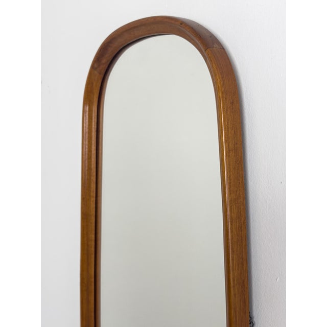 Swedish Modern Organic Mirror, 1940s For Sale - Image 4 of 6