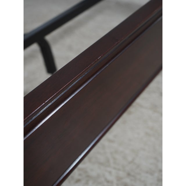 Henkel Harris Mahogany King Size Poster Bed For Sale - Image 9 of 16