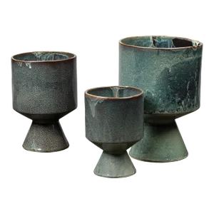 Jamie Young Berkeley Ceramic Pots - Set of 3