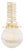 Mitzi Ambra 15.75 in. 1 Light Pendant in Aged Brass Finish For Sale