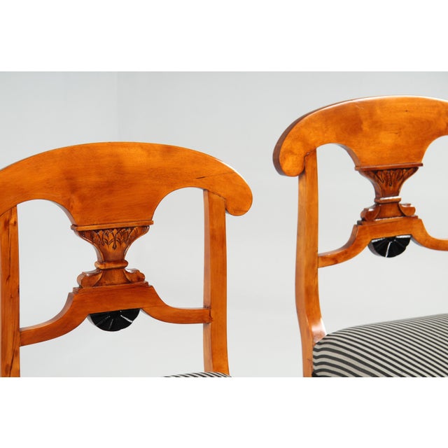 Mid 19th Century Mid-19th Century Biedermeier Chairs, 1845, Set of 4 For Sale - Image 5 of 13