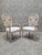 Late 20th Century Vintage Art Deco Transitional Henredon Pickled Oak Omni Collection Dining Set For Sale - Image 5 of 9
