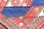Antique Talish Caucasian Runner in Red, Cream and Blue 3'3 X 8'5 For Sale - Image 11 of 12