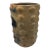 Sejnane Cylindrical Clay Bumpy Vessel - Light Large | Chairish