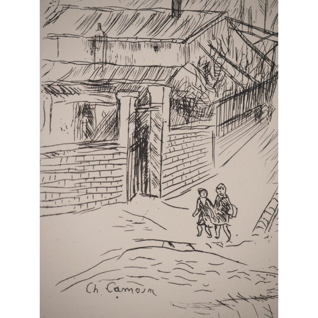 Charles Camoin, Montmartre, Engraving For Sale - Image 5 of 6