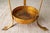 Neoclassical Umbrella Stand of Gilded and Hammered Iron on Footed Base For Sale - Image 14 of 18