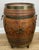 Vintage French Style Barrel Drink Cabinet in Oak For Sale - Image 12 of 12